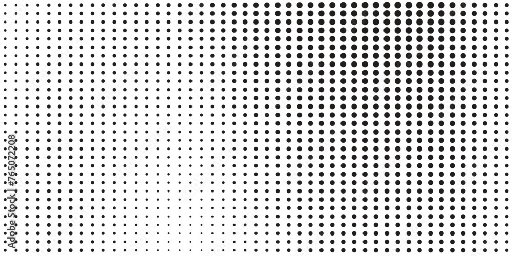 Poster background with monochrome dotted texture. polka dot pattern template dots background