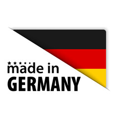Made in Germany graphic and label.