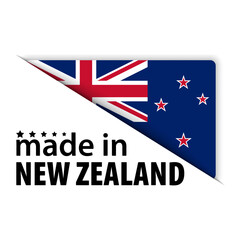 Made in Newzealand graphic and label.