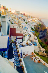 santorini island greece summer resort for holidays