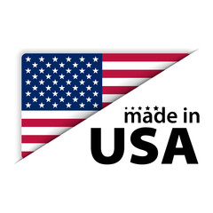 Made in Usa graphic and label.