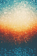 Fototapeta na wymiar Maroon and orange abstract reflection dj background