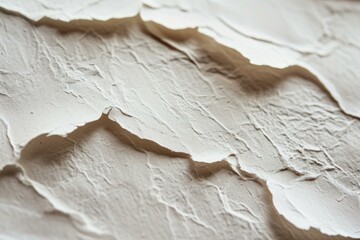 Crinkled Antient paper closeup. Old yellowed notes with beautiful handwriting. Generate AI