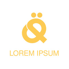 Q business logo design isolated on white background. Q logo concept for company. Qaf logo concept design. Simple Initial Letter Q Logo isolated on White Background. Usable for Business and Branding.