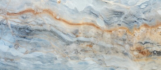 Naklejka premium An image showing a detailed close-up of a marble slab displaying an intricate and very large pattern