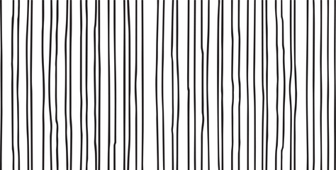 vertical irregular twisted lines pattern background, black vector - obrazy, fototapety, plakaty