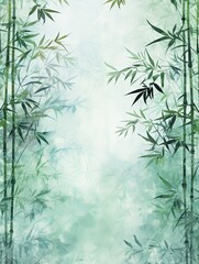 mint bamboo background with grungy texture