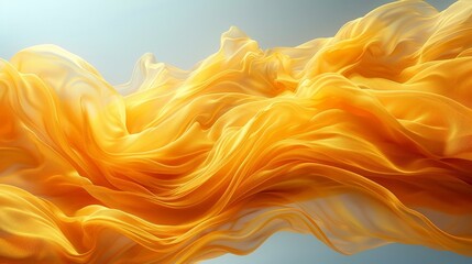 abstract wavy yellow background with yellow hues blending together