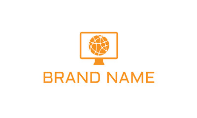 Set of abstract dots and lines brain logotypes concept. Logo for science innovation, machine learning, ai, medical research, new technology development, human brain health, it startup.