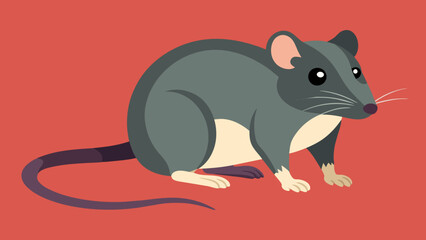 Whimsical Rat Vector Illustration Adding Charm to Your Designs