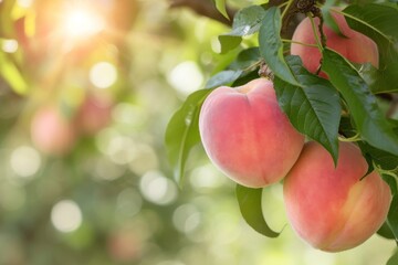Peaches are seedless fruits that grow on peach trees. They are a staple food and considered a superfood due to their natural and nutritious properties