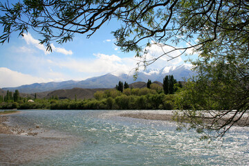 Chüy River Valley near Tokmok, Kyrgyzstan