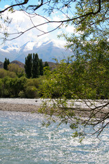 Chüy River Valley near Tokmok, Kyrgyzstan