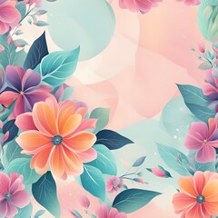 Pastel Floral Pattern