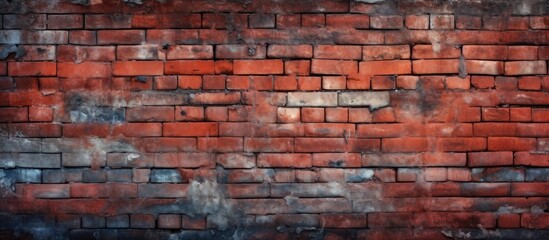 A solid brick wall featuring a single red brick placed prominently in the center