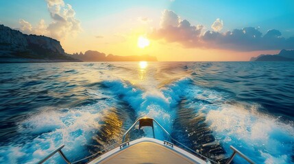 Imagine yourself basking in the summer sun, gliding across the sparkling waters on a speedboat. The...