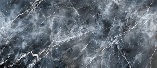 A stylish wallpaper design featuring a classic black and white marble pattern, perfect for elegant...