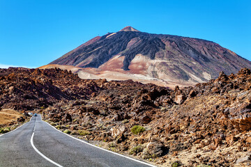 Volcano Teide, Island Tenerife, Canary Islands, Spain, Europe.