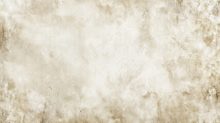Obraz premium Vintage White Paper Texture with Aged Edges