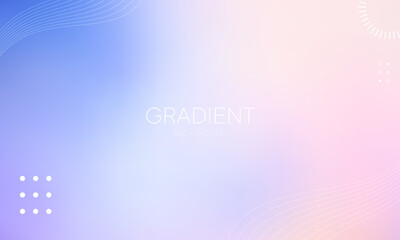 Pastel tone purple pink blue gradient defocused abstract photo smooth lines