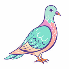 illustration of a dove