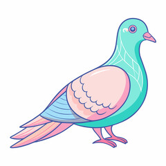 dove of peace isolated