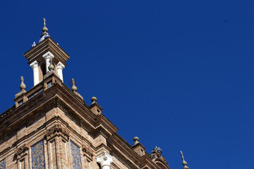 Fototapeta na wymiar Plaza de Espana in Seville, Andalusia, Spain