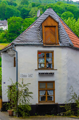 old house in the mountains, Altena, Germany 