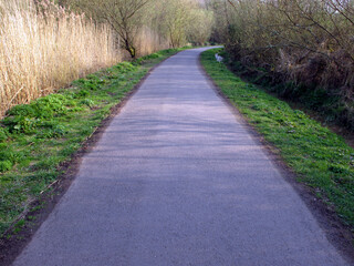 Lagan way - Lagan river - Belfast city - County Antrim - Northern Ireland - UK