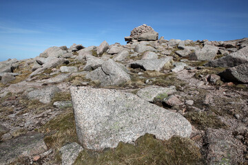 Cairn Gorm and the northern corries - Creag An Leth-Choin - Lurcher's crag from Cairn Lochan -...
