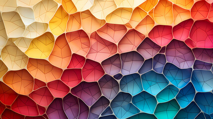 Obraz premium 3D abstract colorful wallpaper background, different textures