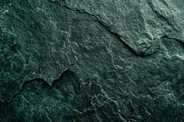 Dark textured stone surface with detailed cracks