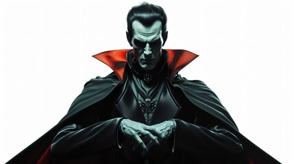 Dracula, the fictional vampire created by Bram Stoker, is a powerful and charismatic figure who has been the subject of numerous films, books, and tel