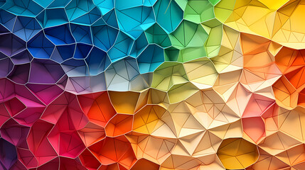3D abstract colorful wallpaper background, different textures - obrazy, fototapety, plakaty