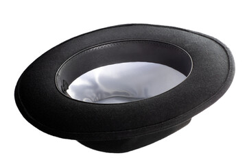 black hat isolated, png file