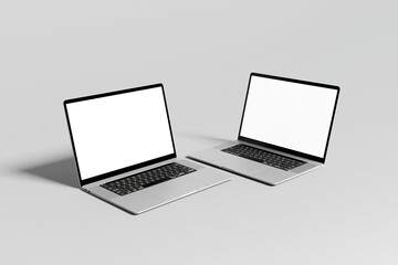 Laptop for mockup pc illustration	