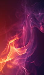 A vivid and intense abstract pattern resembling flowing flames.