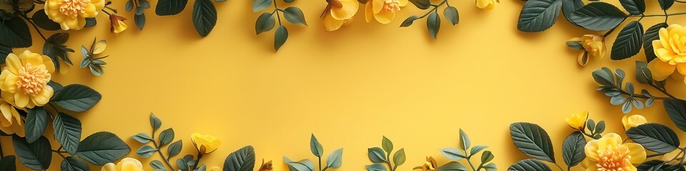 summer decoration frame