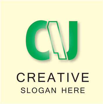 CAJ 3 Letter Logo Creative