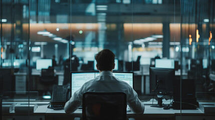 Photo of A Financial Analyst’s Intense Focus During Market Analysis, Strategic Insights