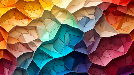 Abstract artistic geometric pattern combines simplicity and complexity - obrazy, fototapety, plakaty