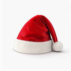 santa hat without people сreated with Generative Ai