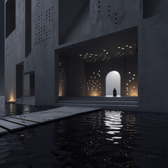 futuristic architecture