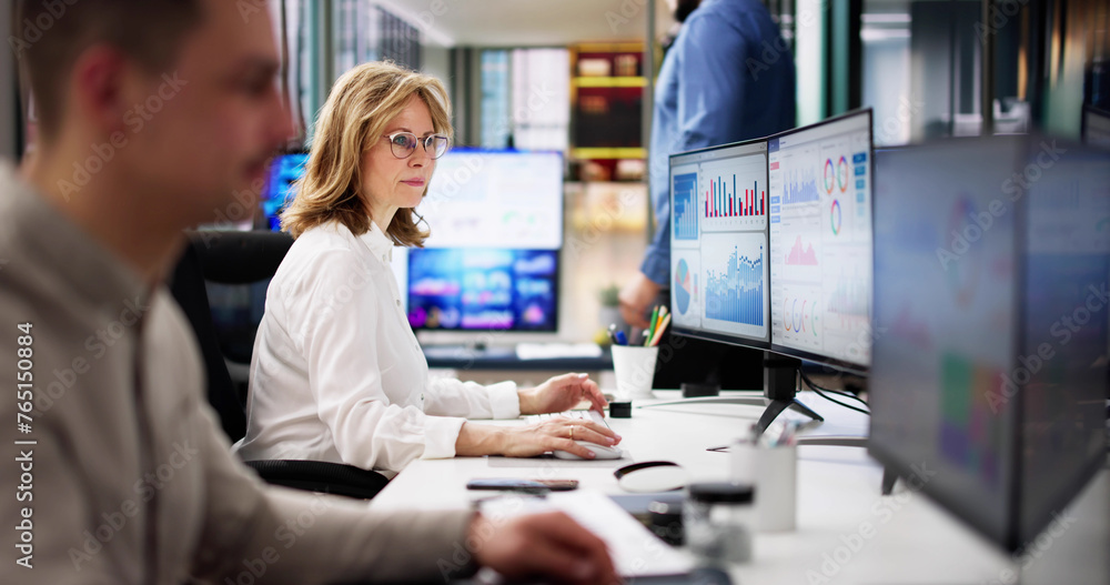 Poster KPI Business Analytics Data Dashboard
