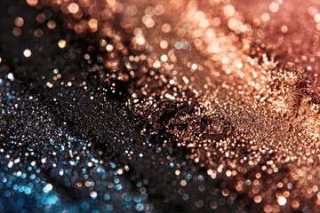 Golden glitter texture with shiny particles. Abstract background for your design. Use for wallpaper, posters, cards, invitations, websites, and more.