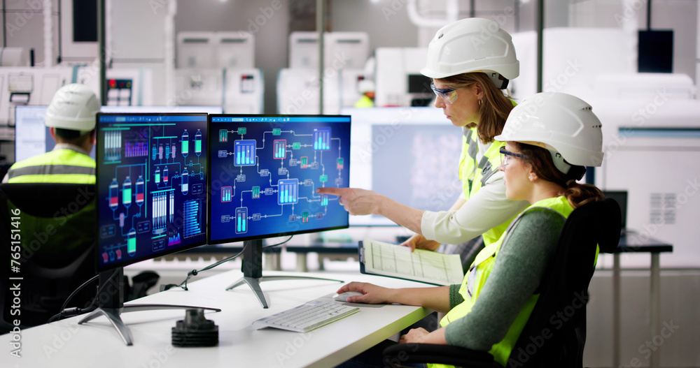Poster Engineer Operators Using Scada System