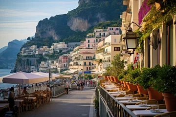Foto op Plexiglas Amalfi coast, Italy © neirfy