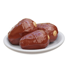 Dates Fruit 3d Icon Illustration