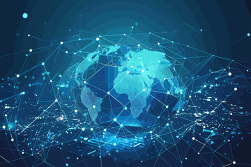 Going Global with Your Business: Strategies for Internationalization, Localization, and Glocalization in a Connected World - obrazy, fototapety, plakaty