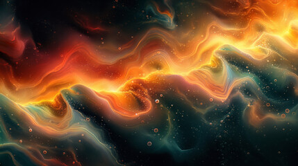 Abstract texture with colors and shapes found in nature